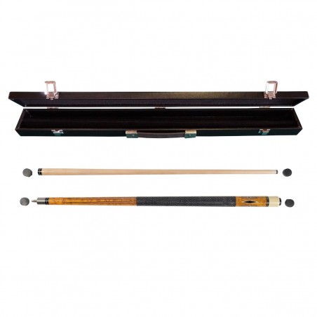 Queue de billard dévissable + Malette de rangement en MDF et PVC - Pack de rangement WOODARK accessoires de billard