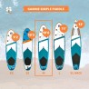 M 10'6 PACK STAND UP PADDLE M 10'6 PACK STAND UP PADDLE