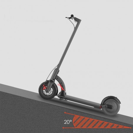 Trottinette électrique 300 Watts Avec Afficheur LCD et LED Av - Piki P360 - Pliable et Portable