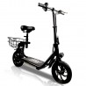 Trottinette Electrique avec siège 350W Piki City Pliable, LED Av/Ar, Affichage LCD, Etanche, Panier de transport Trottinette Electrique avec siège 350W Piki City Pliable, LED Av/Ar, Affichage LCD, Etanche, Panier de transport