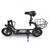 Trottinette Electrique avec siège 350W Piki City Pliable, LED Av/Ar, Affichage LCD, Etanche, Panier de transport Trottinette Electrique avec siège 350W Piki City Pliable, LED Av/Ar, Affichage LCD, Etanche, Panier de transport