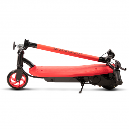 Trottinette électrique Enfant Piki T2EN, Pliable et légère - 120 W - Rouge