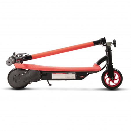 Trottinette électrique Enfant Piki T2EN, Pliable et légère - 120 W - Rouge