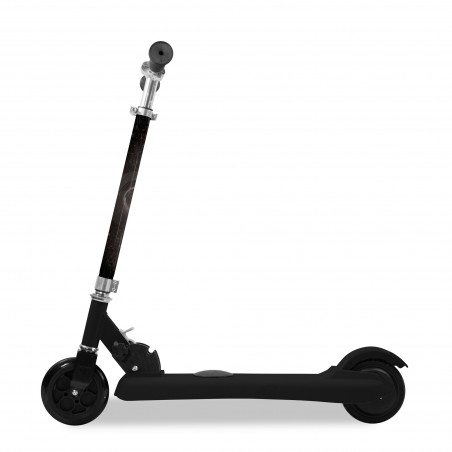 Trottinette électrique pliable - 100w / Lithium - repose pied rond