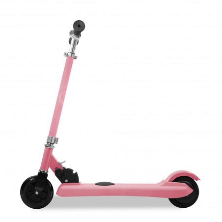 Trottinette électrique pliable - 100w / Lithium - repose pied rond