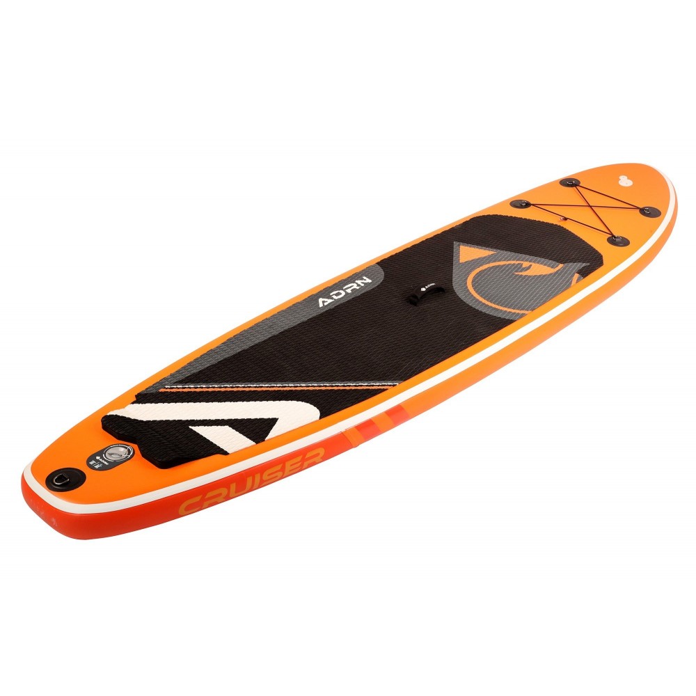 Stand up Paddle Gonflable 10'2 - CRUISER ADRN 10'2 30'' 5'' (310x76x13) - avec Pompe, Pagaie, Leash et Sac de transport - Orange
