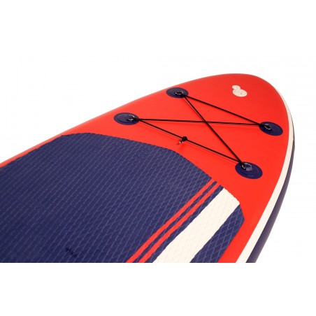 Stand up Paddle Gonflable 10'8 - EXPLORER ADRN 10'8 32'' 6'' (325x81x15cm) - avec Pompe, Pagaie, Leash et Sac de transport