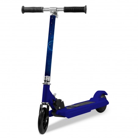 Trottinette électrique pliable - 100W / Lithium - repose pied carré