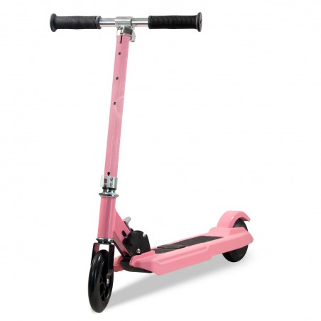 Trottinette électrique pliable - 100W / Lithium - repose pied carré