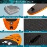 Pack Stand Up Paddle Gonflable 9'0 - Havane 2 ROHE 9' x 30" x 5" (274x76x13 cm) - avec accessoires Pack Stand Up Paddle Gonflable 9'0 - Havane 2 ROHE 9' x 30" x 5" (274x76x13 cm) - avec accessoires