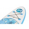 Pack Stand Up Paddle gonflable 10'6'' - ROHE FLOWER 10?6?? 30?? 6?? (320x76x15cm) - avec accessoires Pack Stand Up Paddle gonflable 10'6'' - ROHE FLOWER 10?6?? 30?? 6?? (320x76x15cm) - avec accessoires