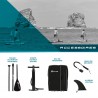 Pack Stand Up Paddle gonflable 10'6'' - OOTA ROHE 10?6?? 30?? 6?? (320x76 x15cm) - avec accessoires Pack Stand Up Paddle gonflable 10'6'' - OOTA ROHE 10?6?? 30?? 6?? (320x76 x15cm) - avec accessoires