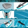 Pack Stand Up Paddle gonflable 10'6'' - OOTA ROHE 10?6?? 30?? 6?? (320x76 x15cm) - avec accessoires Pack Stand Up Paddle gonflable 10'6'' - OOTA ROHE 10?6?? 30?? 6?? (320x76 x15cm) - avec accessoires