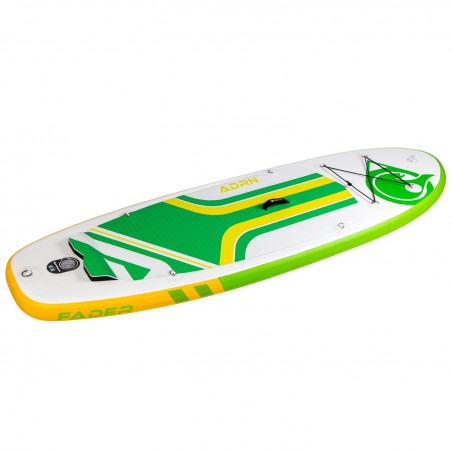 Stand up Paddle Gonflable Fader 8'0, ADRN 8'0 30'' 4'' (244x76x10cm) avec Pagaie, Leash, Pompe et Sac de Transport