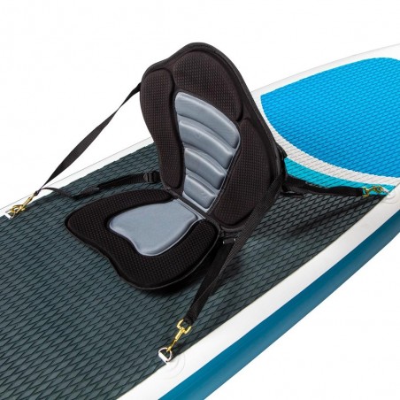 Stand up Paddle Gonflable WAVE 10'6 30'' 6'' (320x76x15cm) avec Pagaie, Leash, Pompe et Sac de Transport