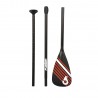 Pagaie Rookie de Stand Up Paddle réglable de 175 à 215cm et démontable en 3 sections, FUSION Pagaie Rookie de Stand Up Paddle réglable de 175 à 215cm et démontable en 3 sections, FUSION