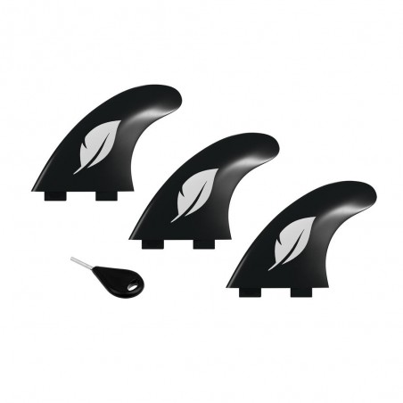 Derives Ailerons Soft -  FEEL SURF - x3 - noir