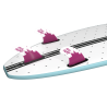 Derives Ailerons Performances Feel Surf - x3 - violet Derives Ailerons Performances Feel Surf - x3 - violet