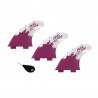 Derives Ailerons Performances Feel Surf - x3 - violet Derives Ailerons Performances Feel Surf - x3 - violet