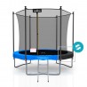 Trampoline extérieur Classique ø 244 cm- 8FT- Filet intérieur, Matelas de protection réversible et Echelle Trampoline extérieur Classique ø 244 cm- 8FT- Filet intérieur, Matelas de protection réversible et Echelle
