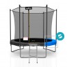 Trampoline extérieur Classique ø 244 cm- 8FT- Filet intérieur, Matelas de protection réversible et Echelle Trampoline extérieur Classique ø 244 cm- 8FT- Filet intérieur, Matelas de protection réversible et Echelle