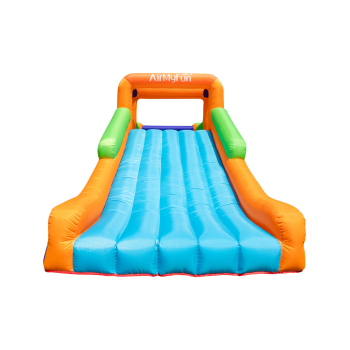 Château Gonflable - Glad Toboggy - Surface 435x200x220 cm - souffleur et sac de rangement inclus