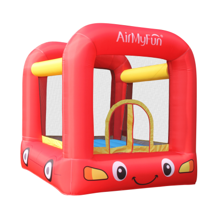 Château Gonflable - Jumpy Car - Surface 210x205x200 cm - souffleur et sac de rangement inclus