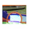 Château Aquatique Gonflable - Grand Splash - Surface 460x415x230 cm - souffleur et sac de rangement inclus Château Aquatique Gonflable - Grand Splash - Surface 460x415x230 cm - souffleur et sac de rangement inclus