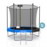 Trampoline extérieur Classique ø 244 cm- 8FT- Filet intérieur, Matelas de protection réversible et Echelle Trampoline extérieur Classique ø 244 cm- 8FT- Filet intérieur, Matelas de protection réversible et Echelle