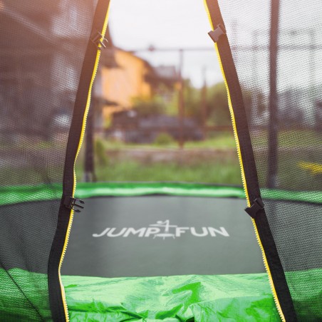 Trampoline de jardin ø244 cm- 8FT- Filet intérieur, Matelas de protection et Echelle