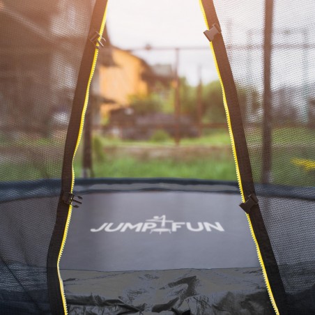 Trampoline de jardin ø244 cm- 8FT- Filet intérieur, Matelas de protection et Echelle