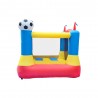 Château gonflable 2,25m : aire de jeux rebondissante - souffleur et sac de rangement inclus - Football Aréna Castle Château gonflable 2,25m : aire de jeux rebondissante - souffleur et sac de rangement inclus - Football Aréna Castle