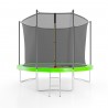 Trampoline de jardin ø 305 cm- 10FT- Filet intérieur, Matelas de protection et Echelle Trampoline de jardin ø 305 cm- 10FT- Filet intérieur, Matelas de protection et Echelle