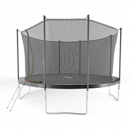 Trampoline extérieur 360 cm - filet de sécurité + matelas de protection + echelle - norme EU