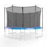 Trampoline extérieur 360 cm - filet de sécurité + matelas de protection + echelle - norme EU Trampoline extérieur 360 cm - filet de sécurité + matelas de protection + echelle - norme EU