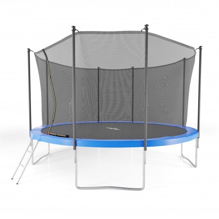 Trampoline extérieur 360 cm - filet de sécurité + matelas de protection + echelle - norme EU