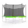 Trampoline extérieur 430 cm - filet de sécurité + matelas de protection + echelle - norme EU Trampoline extérieur 430 cm - filet de sécurité + matelas de protection + echelle - norme EU