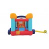 Château Gonflable Bobby avec Toboggan et escalade 4m60, souffleur et sac de rangement inclus Château Gonflable Bobby avec Toboggan et escalade 4m60, souffleur et sac de rangement inclus