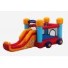 Château Gonflable Bobby avec Toboggan et escalade 4m60, souffleur et sac de rangement inclus Château Gonflable Bobby avec Toboggan et escalade 4m60, souffleur et sac de rangement inclus