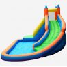 Château Aquatique Gonflable pour enfants 4m - Aire de jeux avec Escalade, Tobbogan et Piscine Château Aquatique Gonflable pour enfants 4m - Aire de jeux avec Escalade, Tobbogan et Piscine
