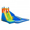Château Aquatique Gonflable pour enfants 4m - Aire de jeux avec Escalade, Tobbogan et Piscine Château Aquatique Gonflable pour enfants 4m - Aire de jeux avec Escalade, Tobbogan et Piscine