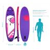 Stand up Paddle Gonflable 9' - CARVER ADRN 9' 30'' 5'' (274x76x13) - avec Pompe, Pagaie, Leash et Sac de transport