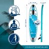 Pack Stand Up Paddle gonflable 10'6'' - OOTA ROHE 10"6"30"6" Pack Stand Up Paddle gonflable 10'6'' - OOTA ROHE 10"6"30"6"