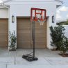 Panier de Basketball sur Pied Mobile "King Deluxe" Hauteur Réglable de 2.30m à 3.05m Panier de Basketball sur Pied Mobile "King Deluxe" Hauteur Réglable de 2.30m à 3.05m