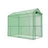 Serre d'hivernage 2m² - Avec étagères et porte zippée Serre d'hivernage 2m² - Avec étagères et porte zippée