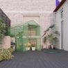 Serre d'hivernage 2m² - Avec étagères et porte zippée Serre d'hivernage 2m² - Avec étagères et porte zippée