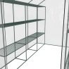 Serre d'hivernage 4m² - Avec étagères et porte zippée Serre d'hivernage 4m² - Avec étagères et porte zippée