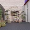 Serre d'hivernage 4m² - Avec étagères et porte zippée Serre d'hivernage 4m² - Avec étagères et porte zippée