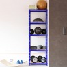 Etagère Charges Lourdes -180x60x40cm Bleu Etagère Charges Lourdes -180x60x40cm Bleu