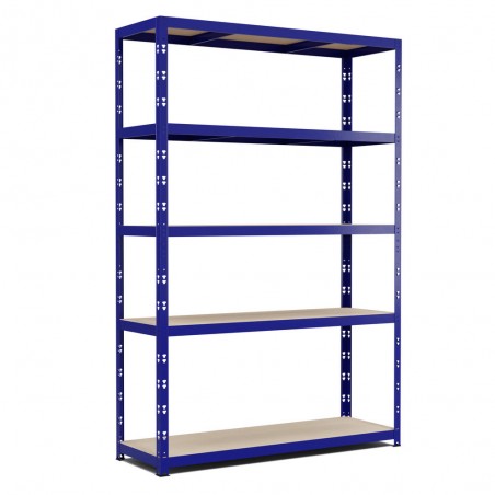 Etagère Charges Lourdes -180x120x40cm Bleu